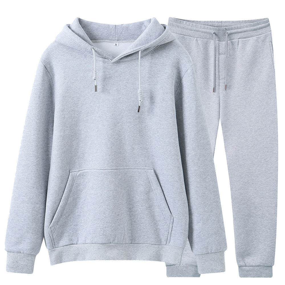 Wholesale Customize Hoodies Sweatshirts Workout Tracksuit Set Jogger Men Training Wear 