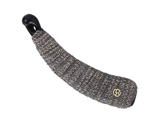 EVITA PERONI Belinda Banana Clip / New Arrival / Natural Brown / Comfortable